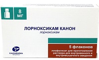 Лорноксикам Канон